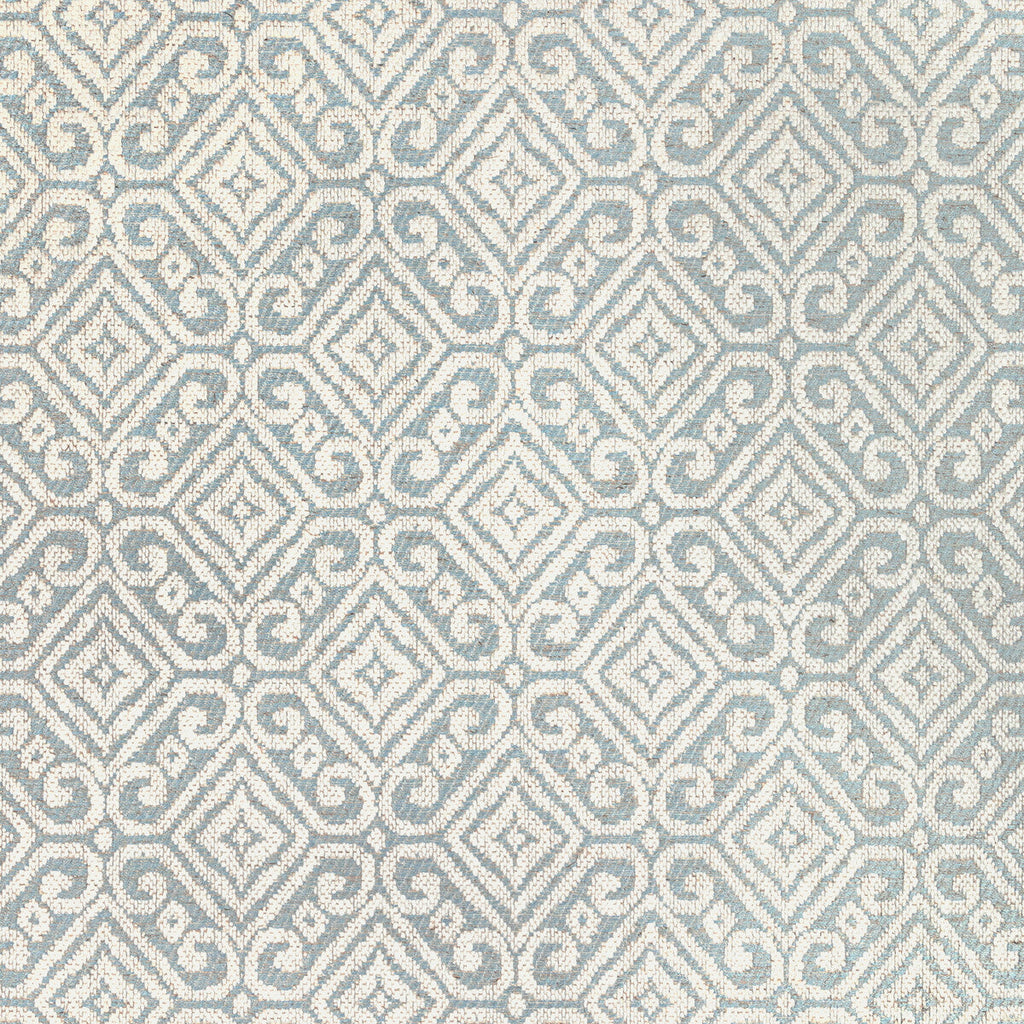 Samples and Purchasing available for Prado Weave - Sky Light Blue By Lee Jofa | Triana Weaves |Geometric Lattice/Scrollwork Upholstery  at Designer Wallcoverings and Fabrics