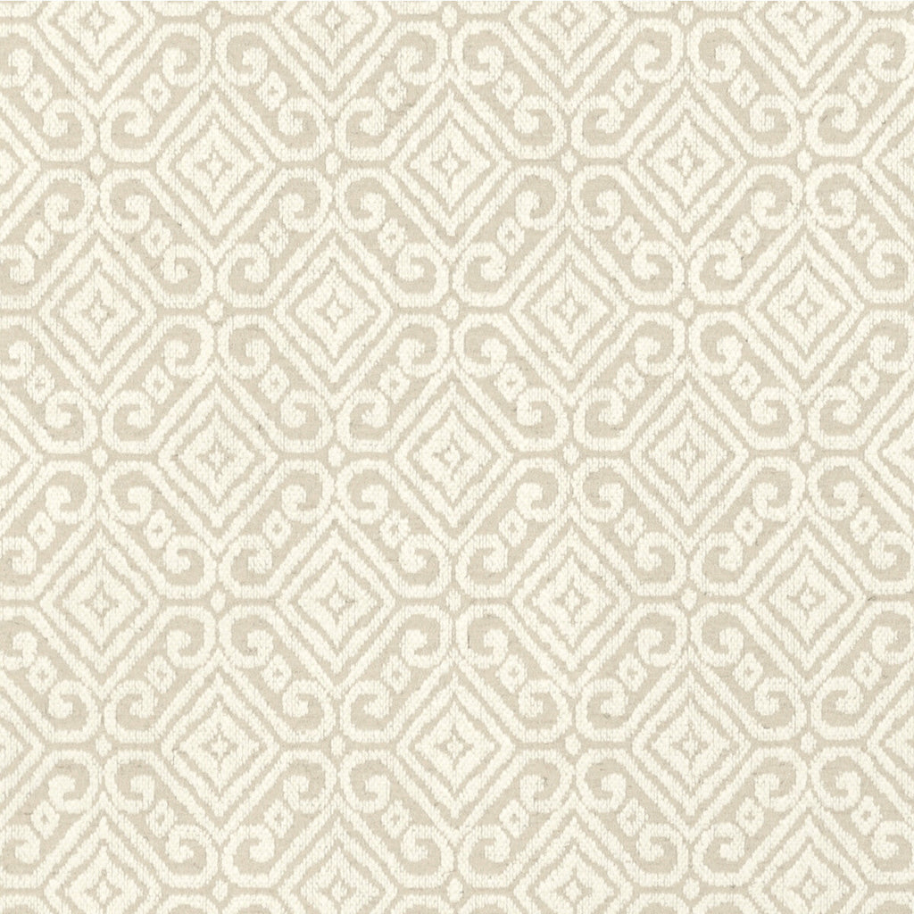 Samples and Purchasing available for Prado Weave - Pearl Ivory By Lee Jofa | Triana Weaves |Geometric Lattice/Scrollwork Upholstery  at Designer Wallcoverings and Fabrics