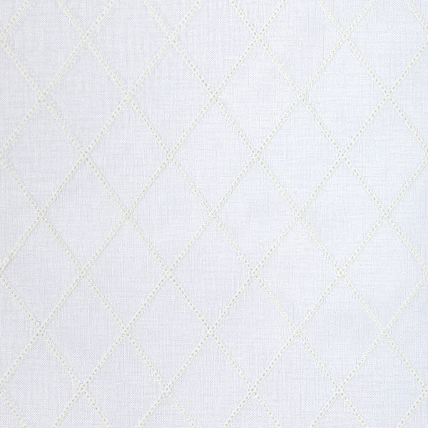 Hammonds Sheer - Ivory White By Lee Jofa | Summerland | Solid Drapery Embroidery