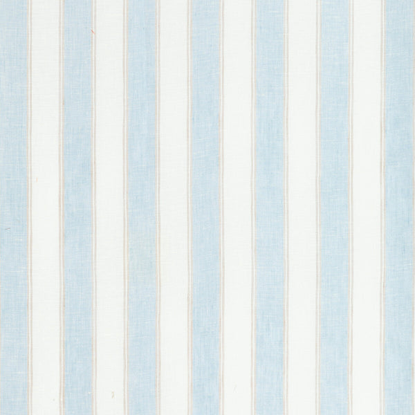 Humphrey Sheer - Wave Blue By Lee Jofa | Summerland |Stripes  Drapery Sheer