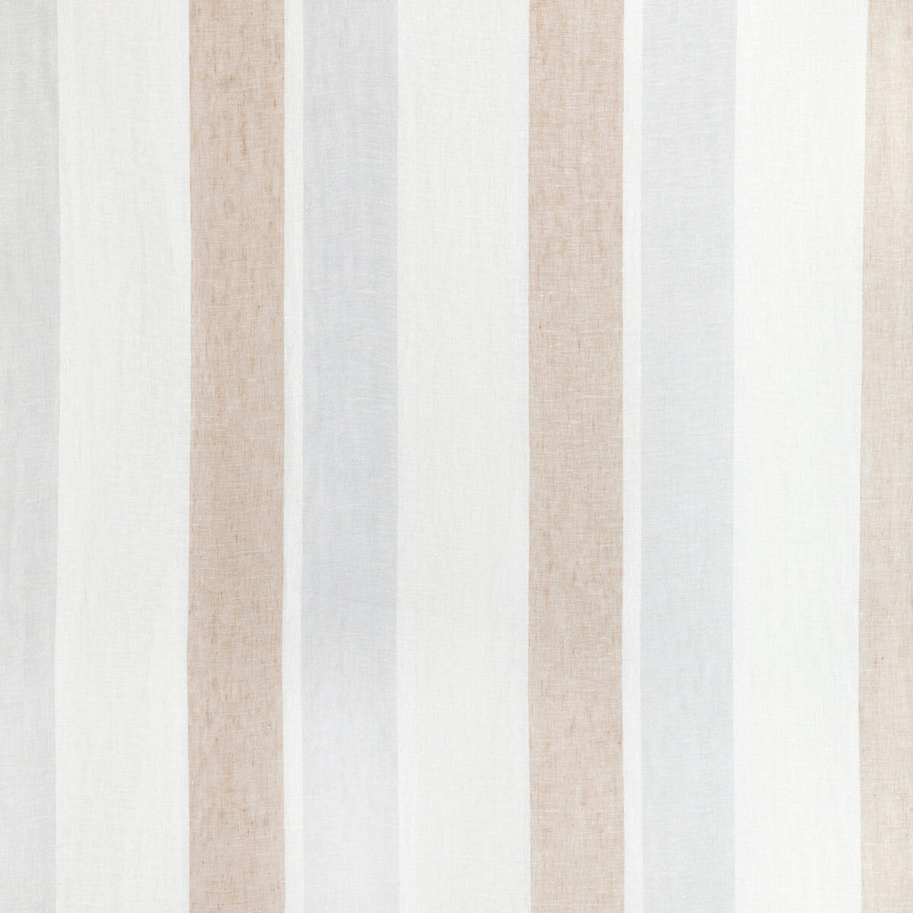 Samples and Purchasing available for Del Mar Sheer - Buff/Stone Beige By Lee Jofa | Summerland |Stripes  Drapery Sheer at Designer Wallcoverings and Fabrics