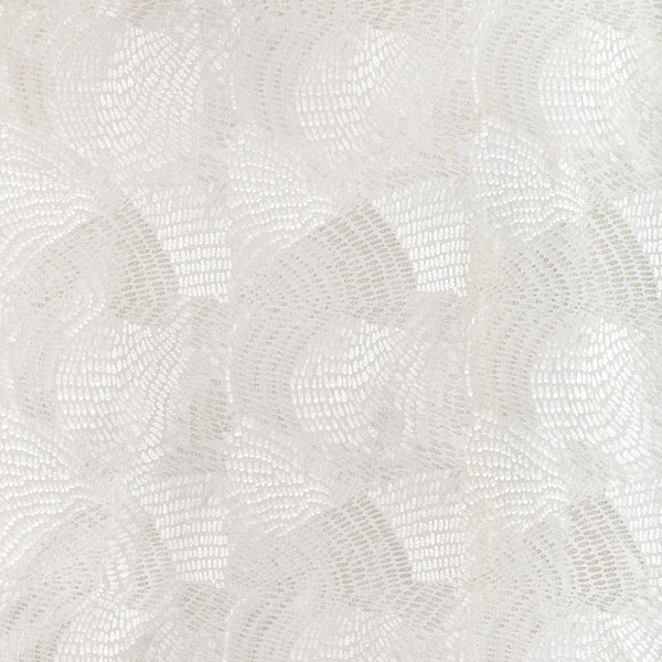 Toro Sheer - Ivory White By Lee Jofa | Summerland | Modern Drapery Embroidery