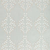 Lillie Embroidery - Aqua Teal By Lee Jofa | Summerland |Botanical & Floral Lattice/Scrollwork Drapery Embroidery
