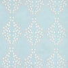 Lillie Embroidery - Sky Blue By Lee Jofa | Summerland |Botanical & Floral Lattice/Scrollwork Drapery Embroidery