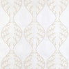 Samples and Purchasing available for Lillie Sheer - Ivory/Pearl White By Lee Jofa | Summerland |Botanical & Floral Lattice/Scrollwork Drapery Embroidery at Designer Wallcoverings and Fabrics