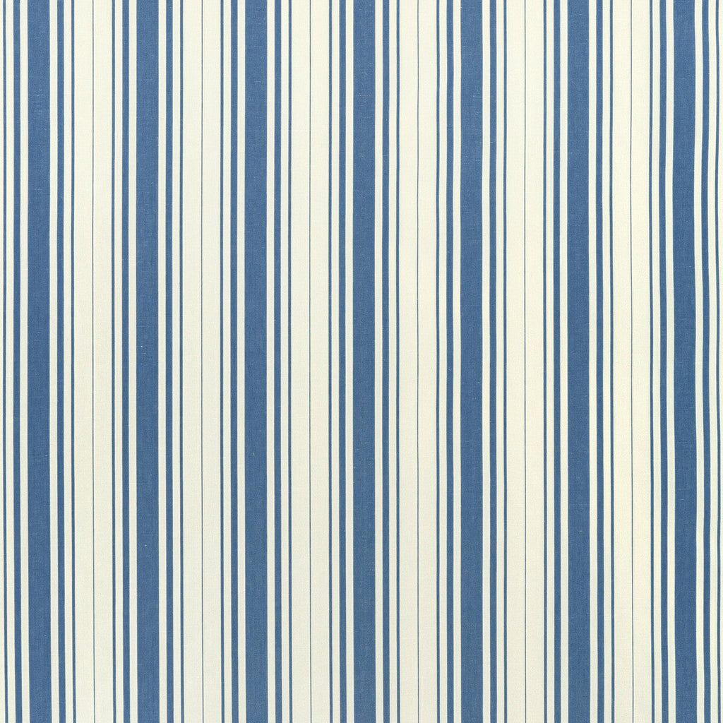 Samples and Purchasing available for Baldwin Stripe - Navy Dark Blue By Lee Jofa | Sarah Bartholomew |Stripes  Multipurpose  at Designer Wallcoverings and Fabrics