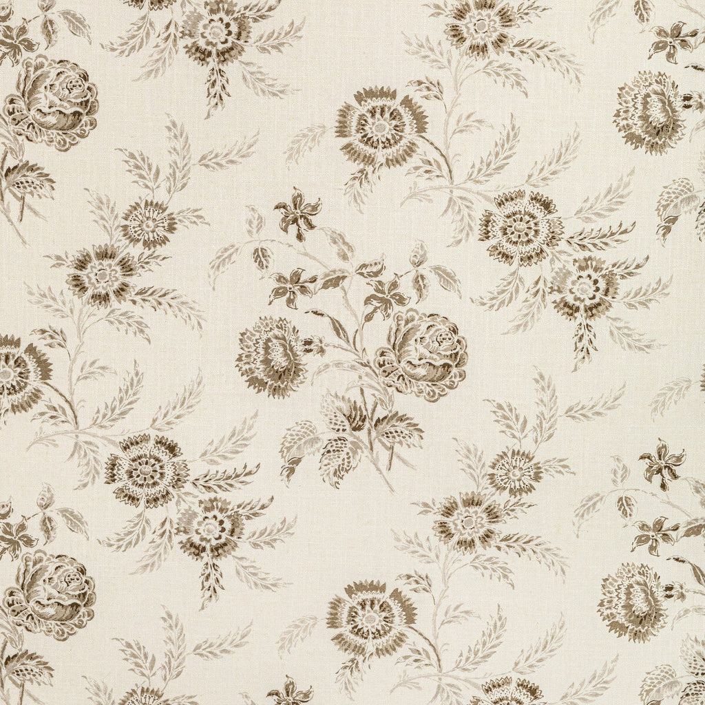 Samples and Purchasing available for Boutique Floral - Sand Brown By Lee Jofa | Sarah Bartholomew | Botanical & Floral Multipurpose Linen at Designer Wallcoverings and Fabrics