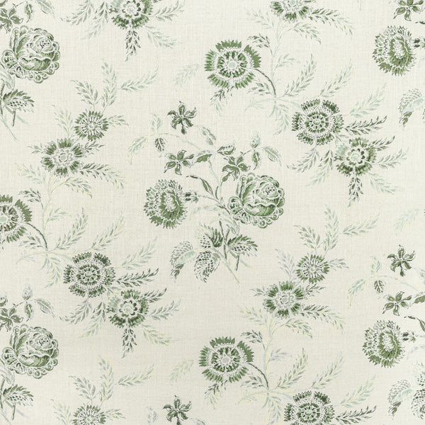 Boutique Floral - Celery Green By Lee Jofa | Sarah Bartholomew | Botanical & Floral Multipurpose Linen