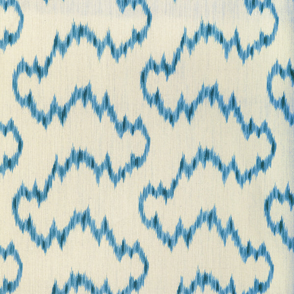 Mallorcan Ikat - Delft Ivory By Lee Jofa | Sarah Bartholomew | Ikat/Southwest/Kilims Multipurpose Linen