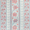 Samples and Purchasing available for Indiennes Stripe - Berry Ivory By Lee Jofa | Sarah Bartholomew |Paisley Stripes Multipurpose Linen at Designer Wallcoverings and Fabrics
