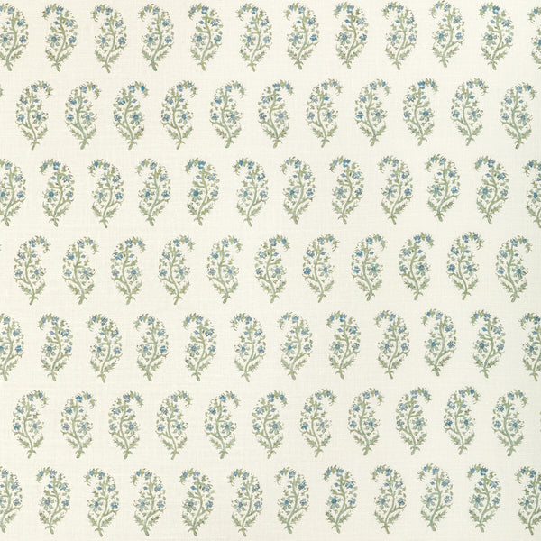 Indiennes Paisley - Sea Ivory By Lee Jofa | Sarah Bartholomew | Paisley Multipurpose Linen