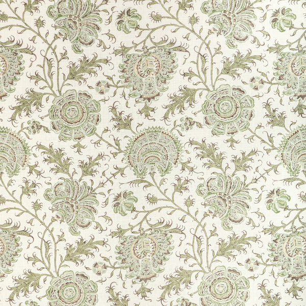 Indiennes Floral - Ivy Ivory By Lee Jofa | Sarah Bartholomew | Botanical & Floral Multipurpose Linen