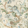 Samples and Purchasing available for Greenfield Print - Sky Blue By Lee Jofa | Bunny Williams Arcadia |Animal/Insects Botanical & Floral Multipurpose Print at Designer Wallcoverings and Fabrics