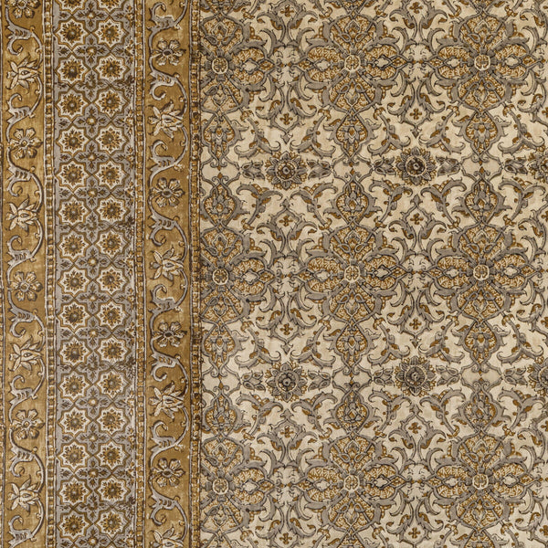 Palmer Print - Gold Gold By Lee Jofa | Bunny Williams Arcadia |Lattice/Scrollwork Medallion / Suzani / Persian Multipurpose Print
