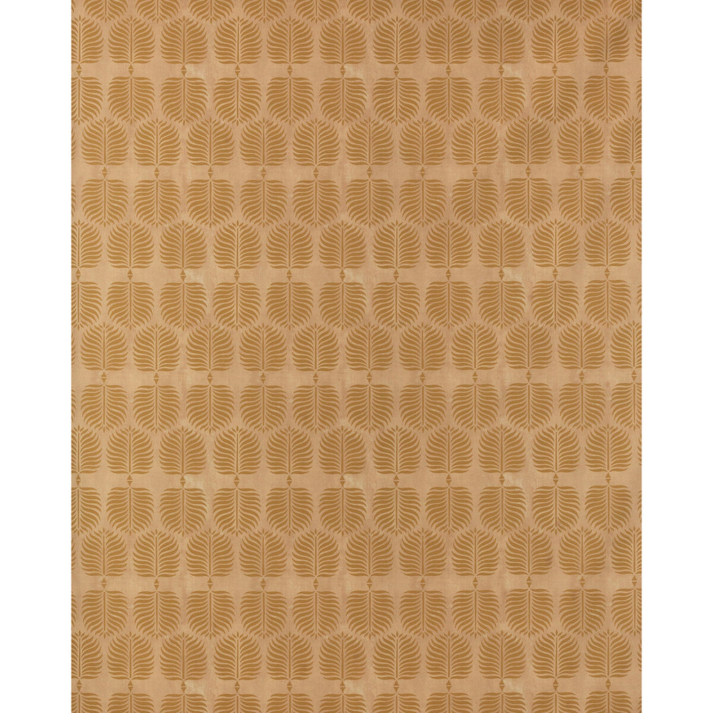 Samples and Purchasing available for Persia Leaf - Ochre On Pink Pink By Lee Jofa | Paolo Moschino Persepolis | Geometric Multipurpose Print at Designer Wallcoverings and Fabrics