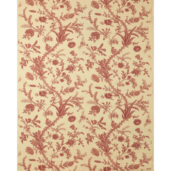 Plumes - Crimson Red By Lee Jofa | Paolo Moschino Persepolis |Botanical & Floral  Multipurpose Print