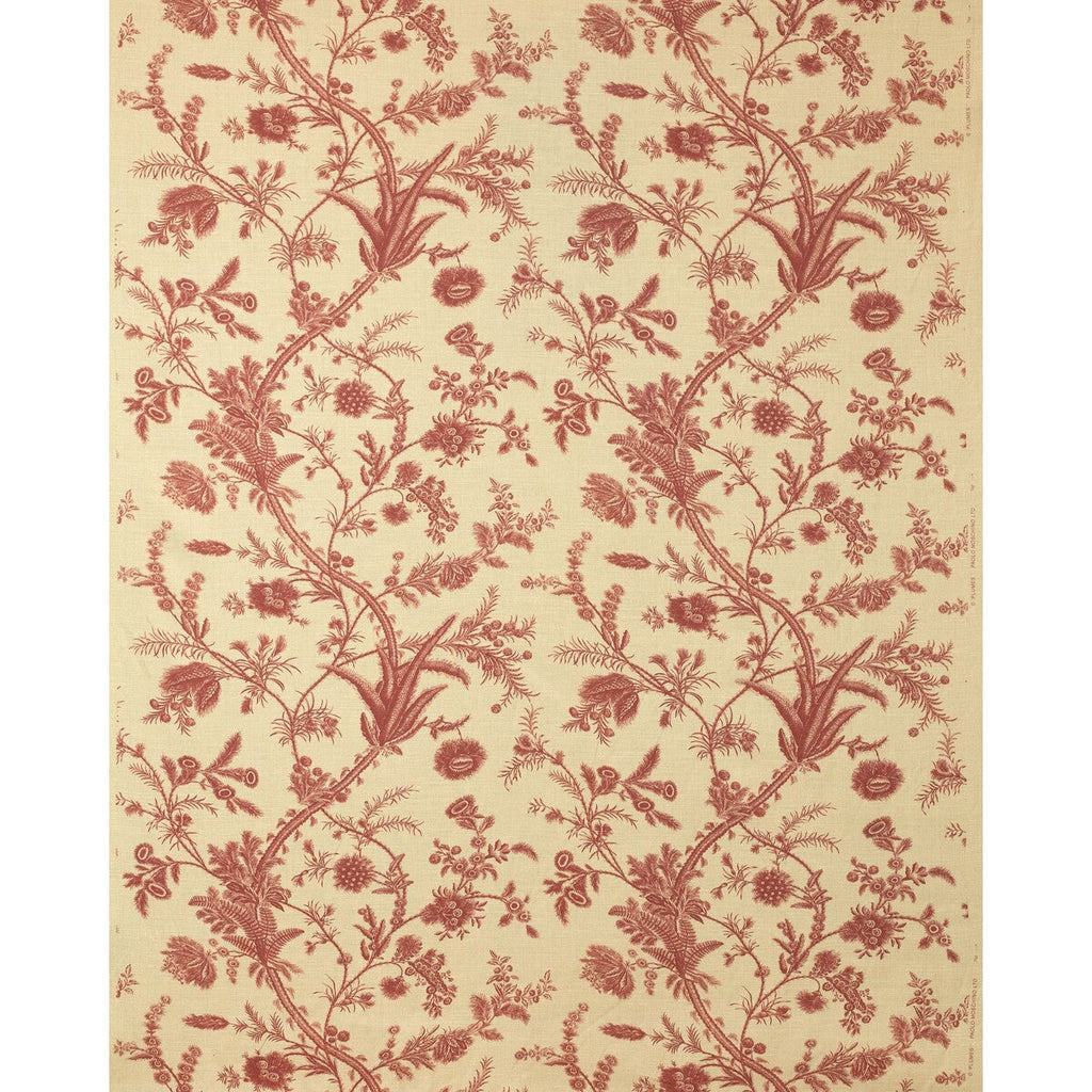 Samples and Purchasing available for Plumes - Crimson Red By Lee Jofa | Paolo Moschino Persepolis |Botanical & Floral  Multipurpose Print at Designer Wallcoverings and Fabrics