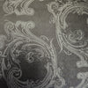 Noah Skulls for Bars - Gray on Black Vinyl - Pattern D Wallcovering | DW Bespoke Studios
