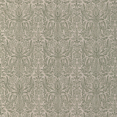 Samples and Purchasing available for Haven Handblock - Moss Green By Lee Jofa | Clare Prints | Botanical & Floral Multipurpose Print at Designer Wallcoverings and Fabrics