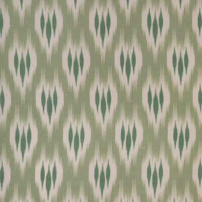 Samples and Purchasing available for Clare Print - Moss Green By Lee Jofa | Clare Prints |Geometric Ikat/Southwest/Kilims Drapery Print at Designer Wallcoverings and Fabrics