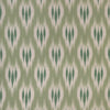 Clare Print - Moss Green By Lee Jofa | Clare Prints |Geometric Ikat/Southwest/Kilims Drapery Print