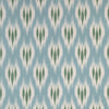Clare Print - Sea Teal By Lee Jofa | Clare Prints |Geometric Ikat/Southwest/Kilims Drapery Print