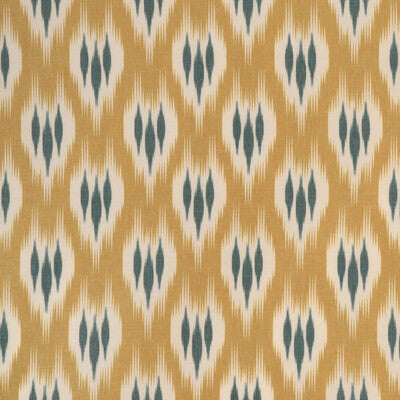 Clare Print - Topaz Gold By Lee Jofa | Clare Prints |Geometric Ikat/Southwest/Kilims Drapery Print