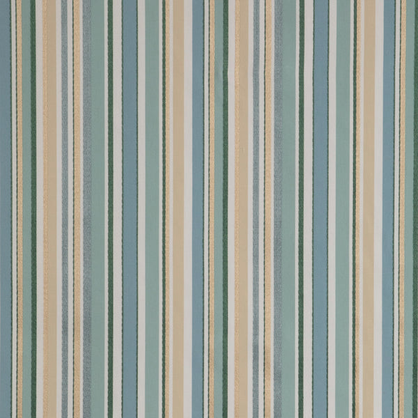 Henner Emb - Mist Multi By Brunschwig & Fils | Folio Francais |Global Stripes Multipurpose Embroidery