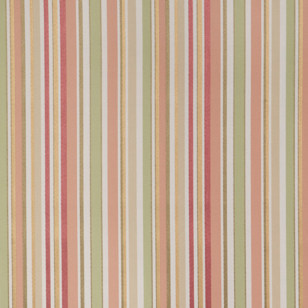 Samples and Purchasing available for Siders Stripe - Blush/Sage Coral By Lee Jofa | Highfield Stripes And Plaids |Stripes  Drapery  at Designer Wallcoverings and Fabrics