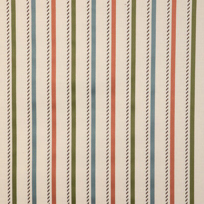 Buxton Stripe - Leaf/Clay Blue By Lee Jofa | Highfield Stripes And Plaids |Stripes  Multipurpose