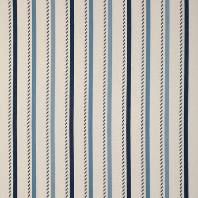 Samples and Purchasing available for Buxton Stripe - Navy/Sky Dark Blue By Lee Jofa | Highfield Stripes And Plaids |Stripes  Multipurpose  at Designer Wallcoverings and Fabrics