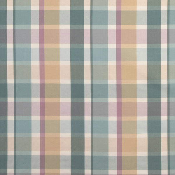 Fisher Plaid - Lake/Sand Beige By Lee Jofa | Highfield Stripes And Plaids | Plaid / Check Multipurpose