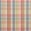 Samples and Purchasing available for Fisher Plaid - Melon/Aqua Blue By Lee Jofa | Highfield Stripes And Plaids | Plaid / Check Multipurpose  at Designer Wallcoverings and Fabrics