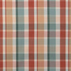 Samples and Purchasing available for Fisher Plaid - Teal/Spice Rust By Lee Jofa | Highfield Stripes And Plaids | Plaid / Check Multipurpose  at Designer Wallcoverings and Fabrics