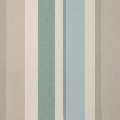 Fisher Stripe - Sky/Stone Blue By Lee Jofa | Highfield Stripes And Plaids |Stripes  Multipurpose