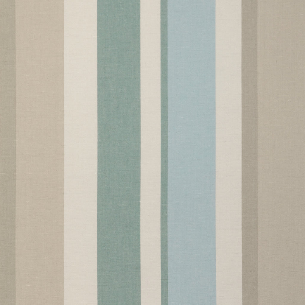 Fisher Stripe - Sky/Stone Blue By Lee Jofa | Highfield Stripes And Plaids |Stripes  Multipurpose