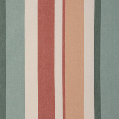 Fisher Stripe - Teal/Spice Teal By Lee Jofa | Highfield Stripes And Plaids |Stripes  Multipurpose