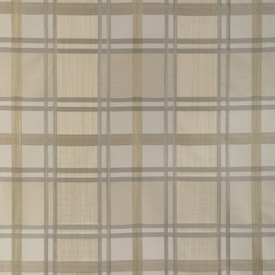 Davies Plaid - Sand/Stone Beige By Lee Jofa | Highfield Stripes And Plaids | Plaid / Check Multipurpose