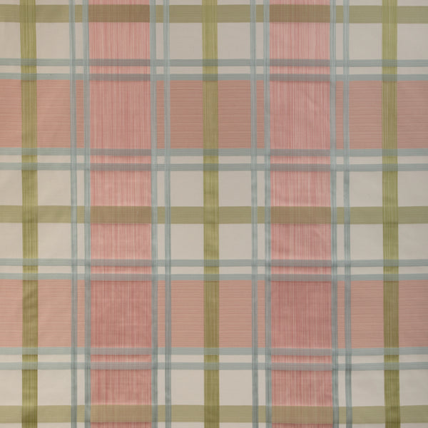Davies Plaid - Petal/Kiwi Pink By Lee Jofa | Highfield Stripes And Plaids | Plaid / Check Multipurpose