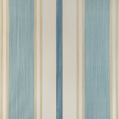 Samples and Purchasing available for Davies Stripe - Sky/Sand Light Blue By Lee Jofa | Highfield Stripes And Plaids |Stripes Texture Upholstery  at Designer Wallcoverings and Fabrics