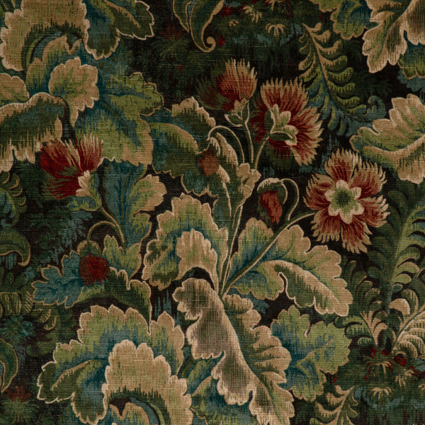 Barwick Velvet - Antique Sage By Lee Jofa | Barwick Velvets | Botanical & Floral Upholstery Print