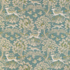 Samples and Purchasing available for Mille Fleur Print - Lake Blue By Lee Jofa | Lee Jofa 200 |Animal/Insects Flora & Fauna Multipurpose Print at Designer Wallcoverings and Fabrics