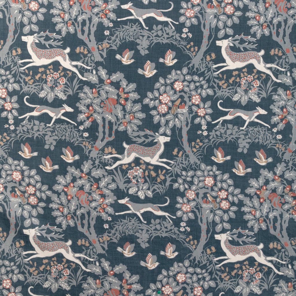 Nadari Print - Red/Beige Multi By Brunschwig & Fils | Folio Francais | Global Multipurpose Print