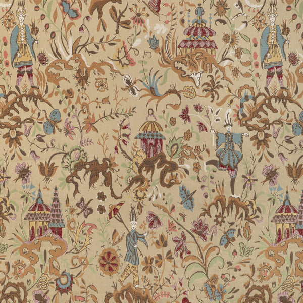 Chinese Brocade - Sand Beige By Lee Jofa | Lee Jofa 200 | Chinoiserie Multipurpose Brocade