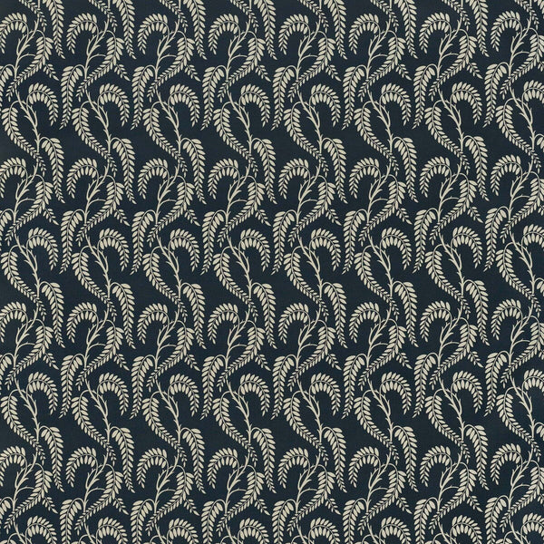 Wisteria - Blotched Navy Dark Blue By Lee Jofa | Paolo Moschino Garden Ii |Botanical & Floral  Multipurpose Print