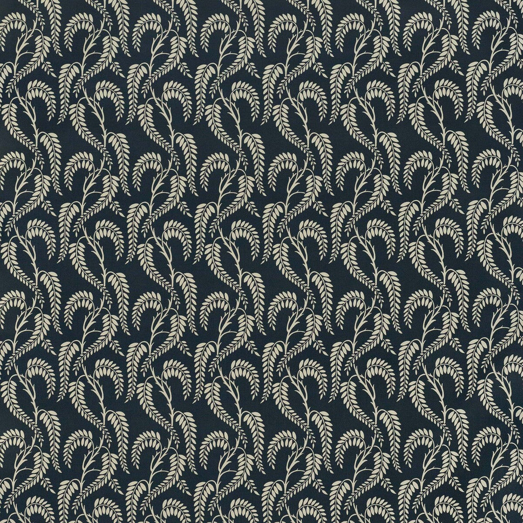 Samples and Purchasing available for Wisteria - Blotched Navy Dark Blue By Lee Jofa | Paolo Moschino Garden Ii |Botanical & Floral  Multipurpose Print at Designer Wallcoverings and Fabrics