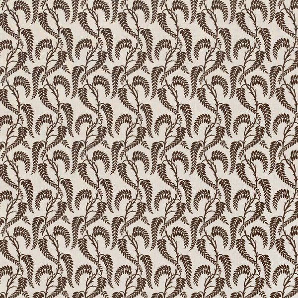 Wisteria - Brown White Ln Brown By Lee Jofa | Paolo Moschino Garden Ii |Botanical & Floral  Multipurpose Print