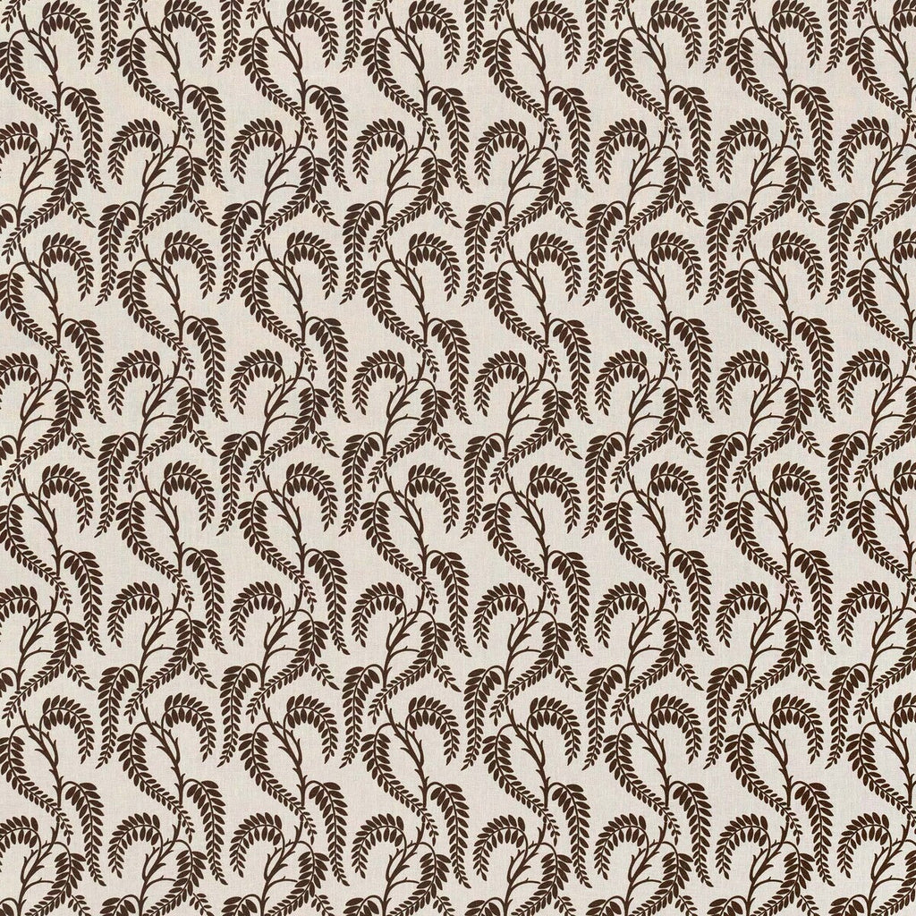 Samples and Purchasing available for Wisteria - Brown White Ln Brown By Lee Jofa | Paolo Moschino Garden Ii |Botanical & Floral  Multipurpose Print at Designer Wallcoverings and Fabrics