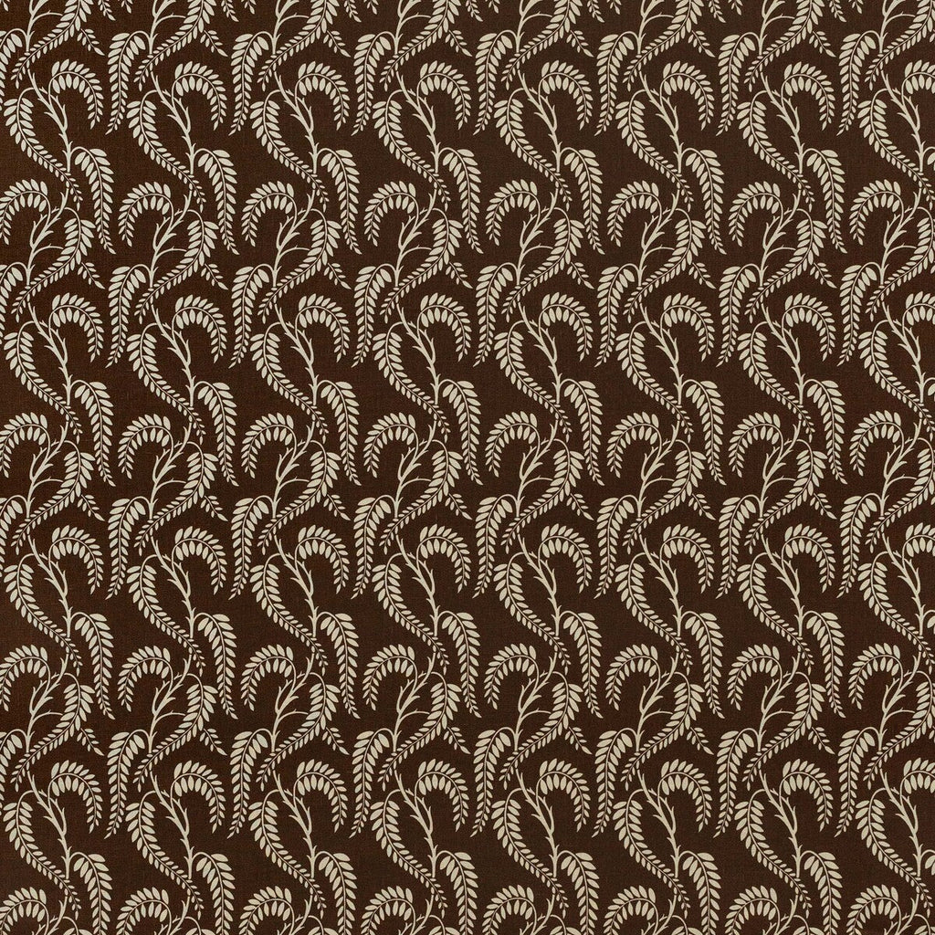 Samples and Purchasing available for Wisteria - Blotched Brown Ln White By Lee Jofa | Paolo Moschino Garden Ii |Botanical & Floral  Multipurpose Print at Designer Wallcoverings and Fabrics