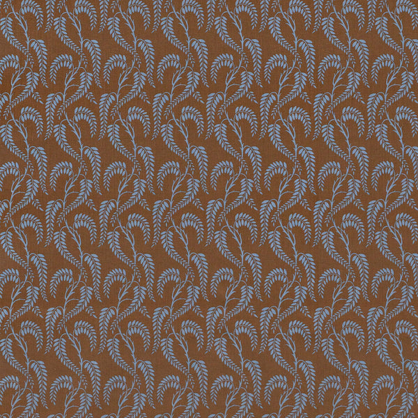 Wisteria Ii - Blue Brown Ln Blue By Lee Jofa | Paolo Moschino Garden Ii |Botanical & Floral  Multipurpose Print